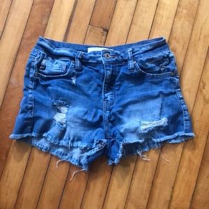 Kancan Jeans Shorts Cutoffs Size Small